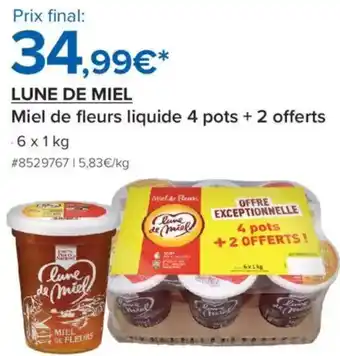 Costco Lune de miel offre