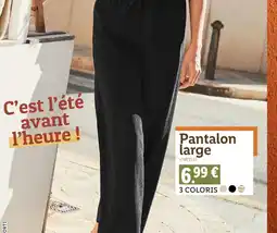 Lidl Pantalon large offre