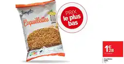 Carrefour SIMPL Coquillettes offre