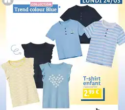 Lidl T-shirt enfant offre