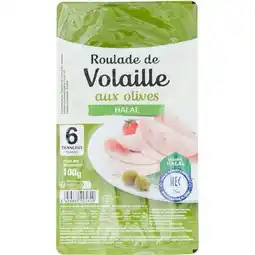 Carrefour Roulade de Volailles aux olives Halal offre