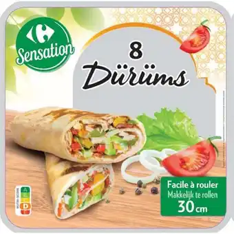 Carrefour CARREFOUR SENSATION Dürüms offre