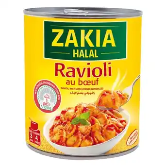 Carrefour ZAKIA Ravioli Halal offre