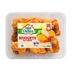 Carrefour ISLA DELICE Nuggets de dinde Halal offre