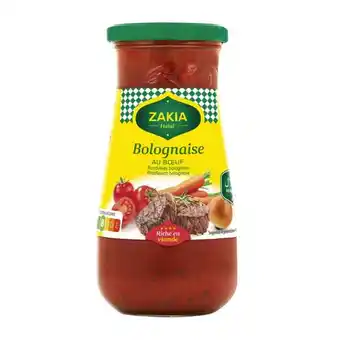 Carrefour ZAKIA Sauce halal offre