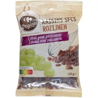 Carrefour CARREFOUR ORIGINAL Raisins secs offre