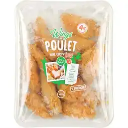 Carrefour Wings Crispy épicé HALAL offre