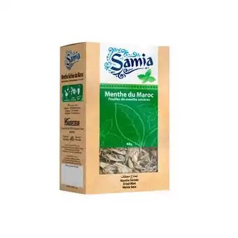 Carrefour SAMIA Feuilles de menthe séchées offre