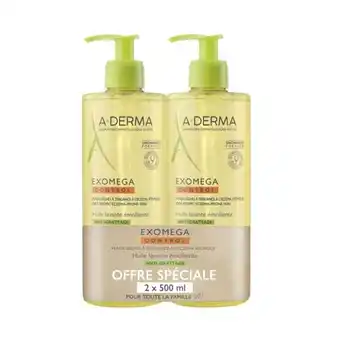 Carrefour A-DERMA Soins Exoméga Control offre