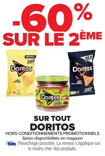 Carrefour Market Sur tout doritos offre