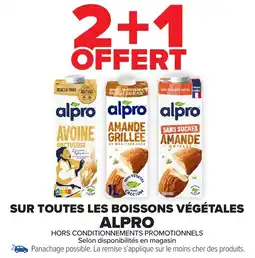 Carrefour Market Sur toutes les boissons végétales alpro offre