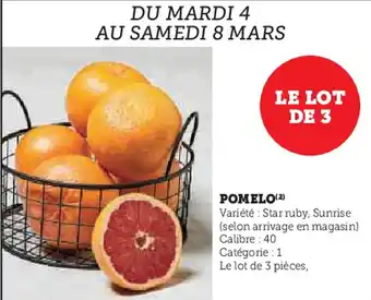 U Express Pomelo offre