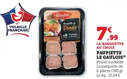 U Express Paupiette le gaulois offre