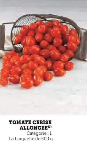 U Express Tomate cerise allongee offre