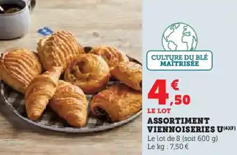 U Express Assortiment viennoiseries u offre