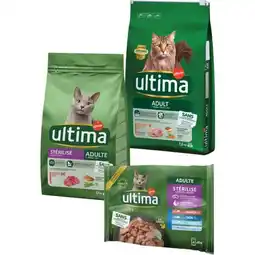 Carrefour Market ULTIMA SUR TOUTE L'ALIMENTATION POUR CHAT offre