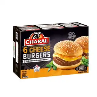 Carrefour Market CHARAL Cheese Burgers surgelés offre