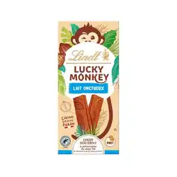 Carrefour Market LINDT Tablette de Chocolat Lucky Monkey offre