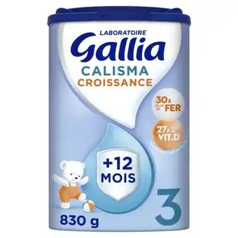 Carrefour Market GALLIA Lait en poudre Calisma Croissance 3 offre