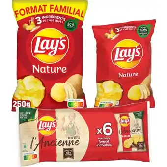 Carrefour Market LAY'S SUR TOUTES LES CHIPS NATURE offre