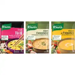 Carrefour Market KNORR SUR TOUTES LES SOUPES DESHYDRATÉES offre