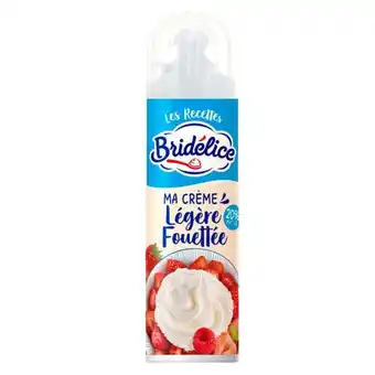 Carrefour BRIDÉLICE Ma Crème Légère Fouettée offre