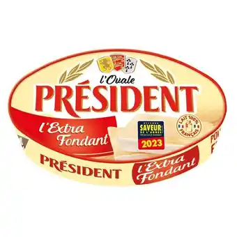 Carrefour PRÉSIDENT L'Ovale l'extra fondant offre