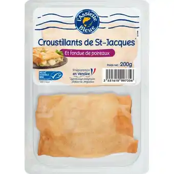 Carrefour Croustillants de St-Jacques et fondue de poireaux L'ASSIETTE BLEUE offre