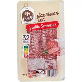 Carrefour CARREFOUR ORIGINAL Saucisson sec offre