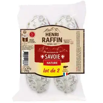 Carrefour HENRI RAFFIN Saucissons Secs offre