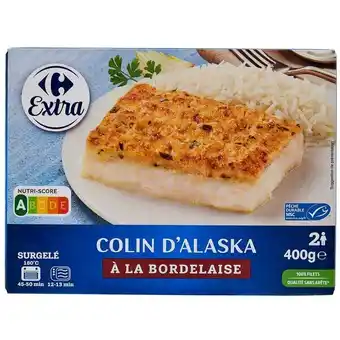 Carrefour CARREFOUR EXTRA Colin d'Alaska cuisiné surgelé offre