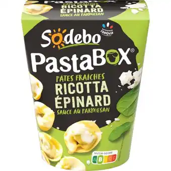 Carrefour SODEBO Pasta Box offre