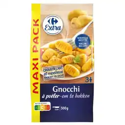 Carrefour CARREFOUR EXTRA Gnocchi à poêler Maxi Pack offre