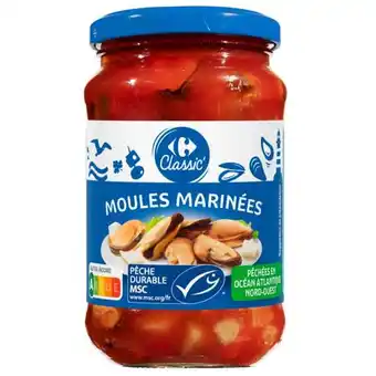 Carrefour CARREFOUR CLASSIC' Moules marinées MSC offre