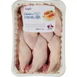 Carrefour SIMPL Cuisses de poulet offre