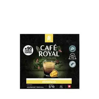 Carrefour CAFÉ ROYAL Capsules de café XL BOX offre