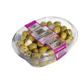 Carrefour Olives vertes dénoyautées à la méditerranéenne TROPIC APERO offre