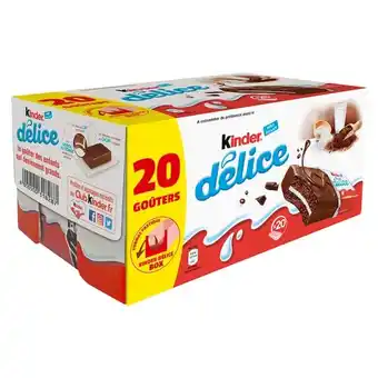 Carrefour KINDER Biscuits Délice offre