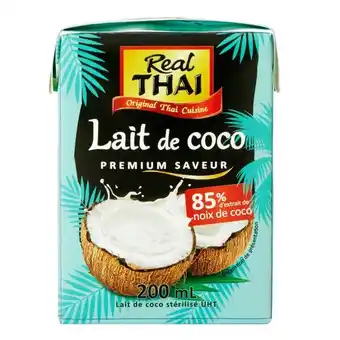 Carrefour REAL THAI Lait de coco offre