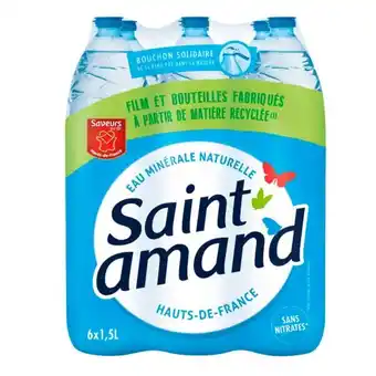 Carrefour SAINT AMAND Eau minérale naturelle offre