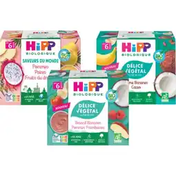 Carrefour HIPP BIOLOGIQUE SUR TOUTES LES COUPELLES 4 X 100 G offre