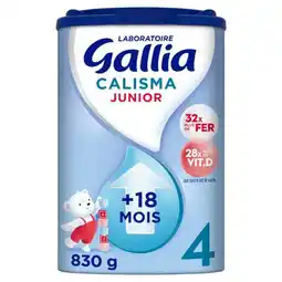 Carrefour GALLIA Lait en Poudre Calisma offre