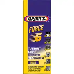 Carrefour WYNN S Traitement moteur complet Force 6 Wynn's essence ou diésel offre