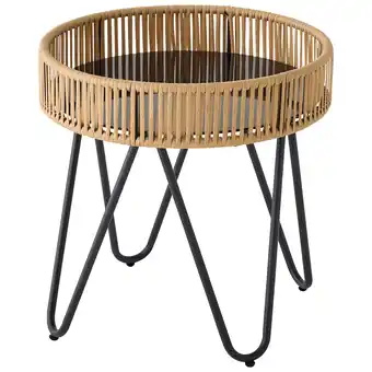 Jardiland Table d'appoint Elsa offre