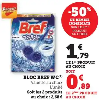 U Express Bloc bref wc offre