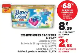 U Express Lessive super croix par x-tra offre