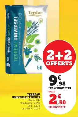 U Express Terreau universel terdor offre