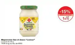 Monoprix Mayonnaise fine et douce Lesieur offre