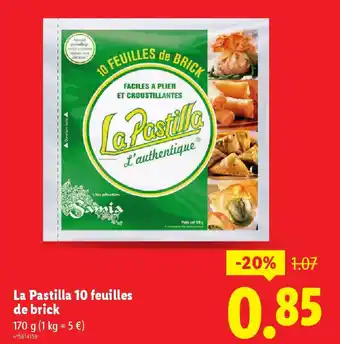 Lidl La Postilla L'authentique offre