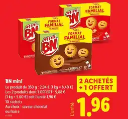 Lidl BN mini offre